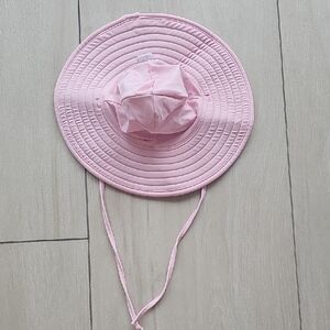 Ruffle Butts Pink Sun Hat